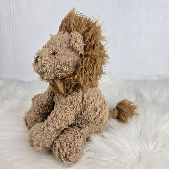 Jellycat Fuddlewuddle Lion Plush 9" Floppy Sitting Stuffed Animal - Picture 3 of 10
